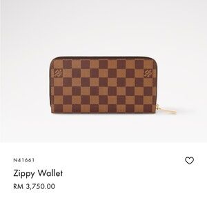 Louis Vuitton Brown Checkered Key & Card Holder
